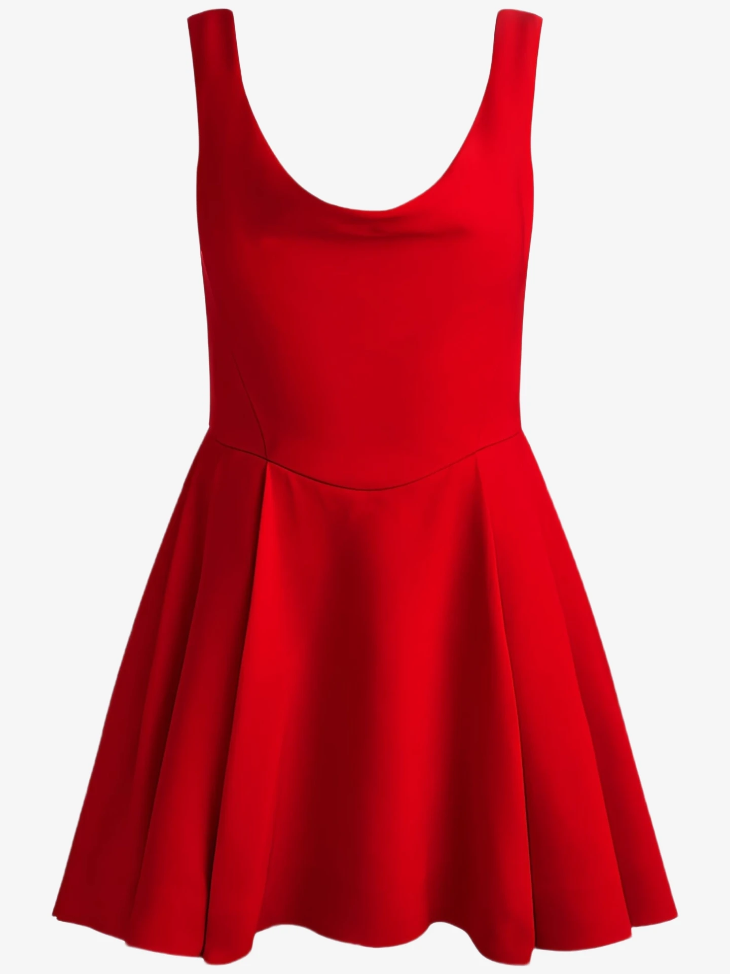 Red dress product photo